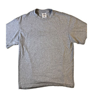 Shaka Wear Shirt Mens Large Gray Los Angeles Super Max Heavyweight Graphic Tee